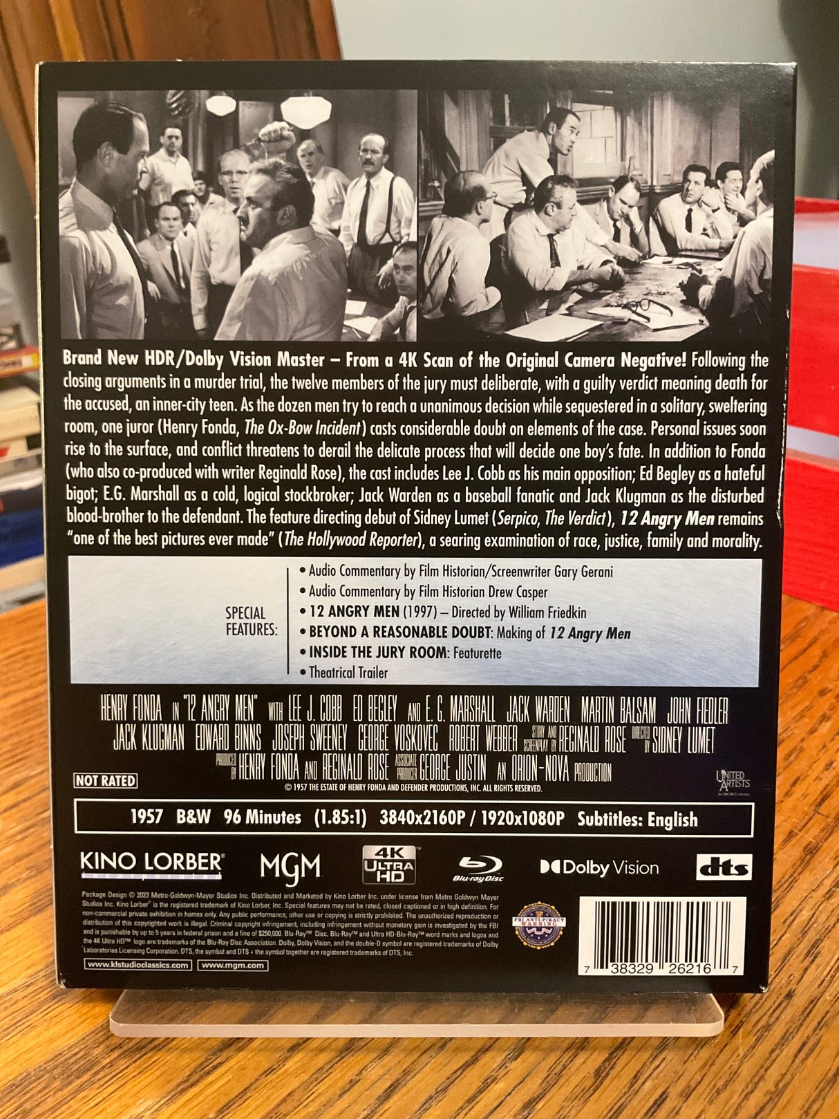 12 Angry Men (Ultra HD, 1957) w/SLIP USED