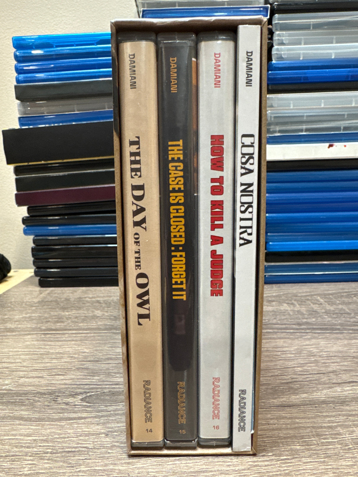 Cosa Nostra: Franco Nero In Three Mafia Tales By Damiano Damiani (Limited Edition) USED