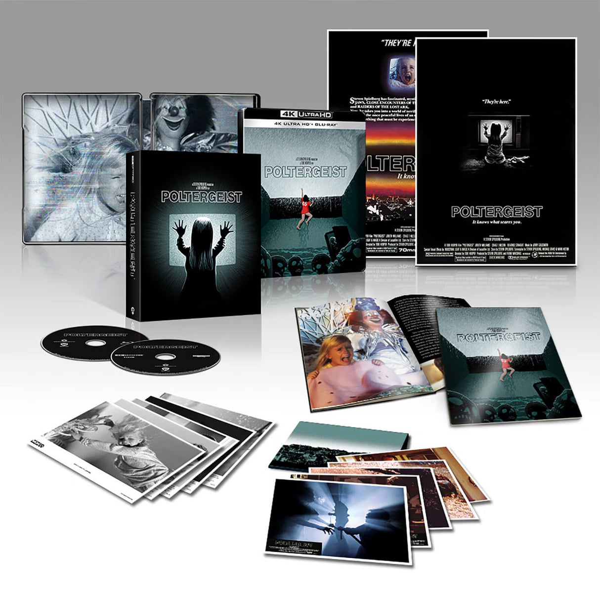 Poltergeist (Zavvi Exclusive Ultimate Collector's Edition, 4K UHD, Steelbook, Region Free) USED