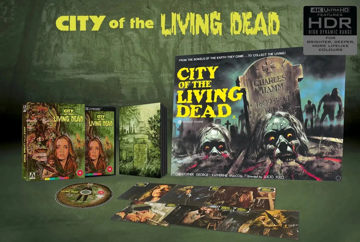 City of the Living Dead (4K UHD, Limited Edition, Region Free) USED