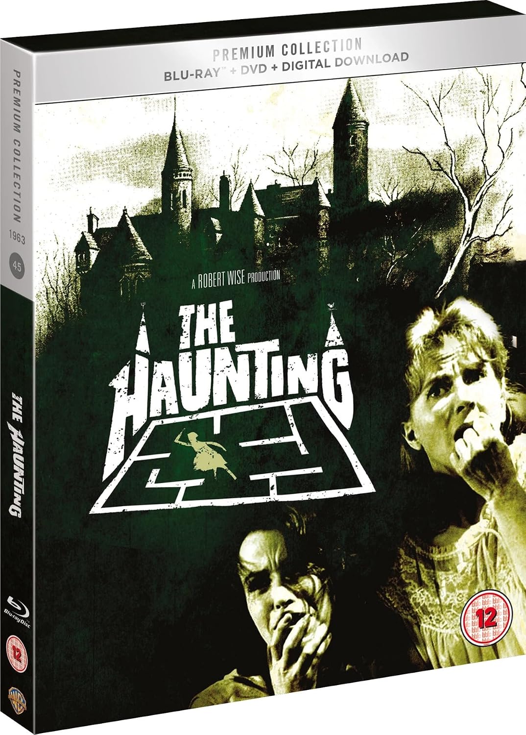 The Haunting- The Premium Collection bluray+dvd w/SLIP USED