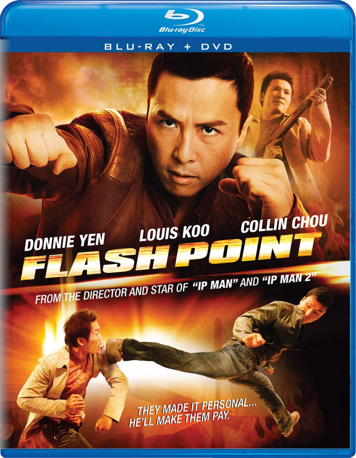 Flash Point (Blu-Ray / DVD Combo) USED