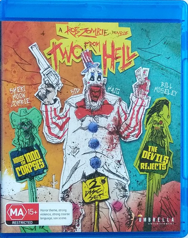 Two From Hell: A Rob Zombie Double (Region B) USED