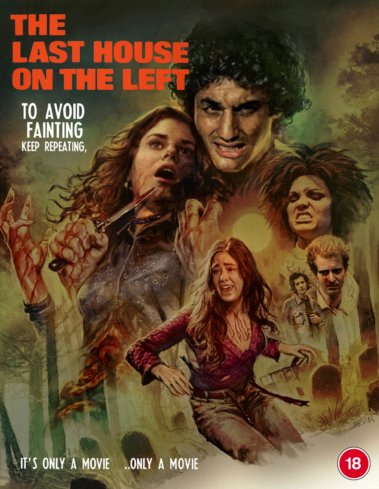 The Last House on the Left (Blu-Ray, 1972, Region B)