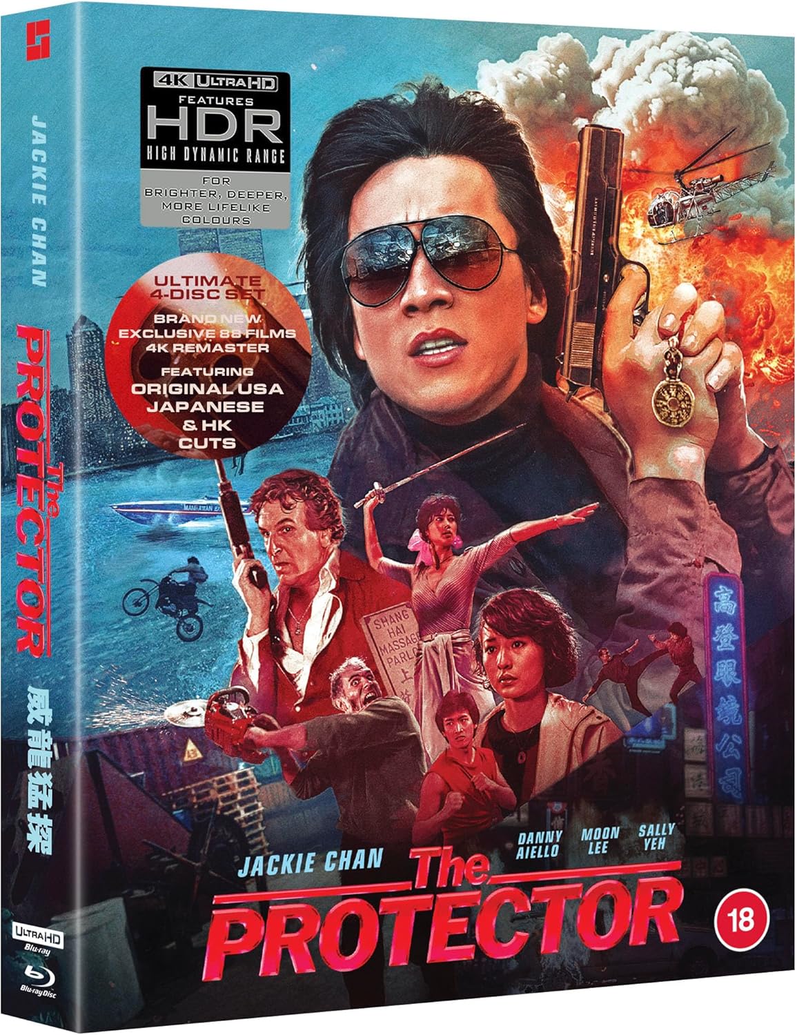 The Protector (4K UHD, 88 Films, Deluxe Limited Edition, Region Free/B)