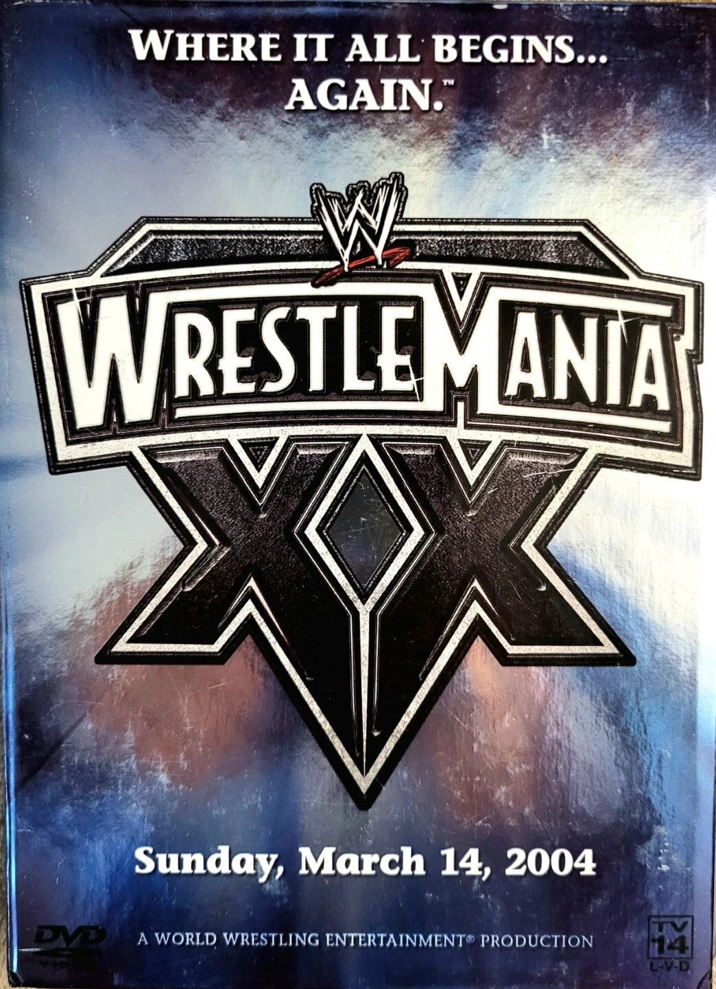 WWE Wrestlemania XX DVD USED