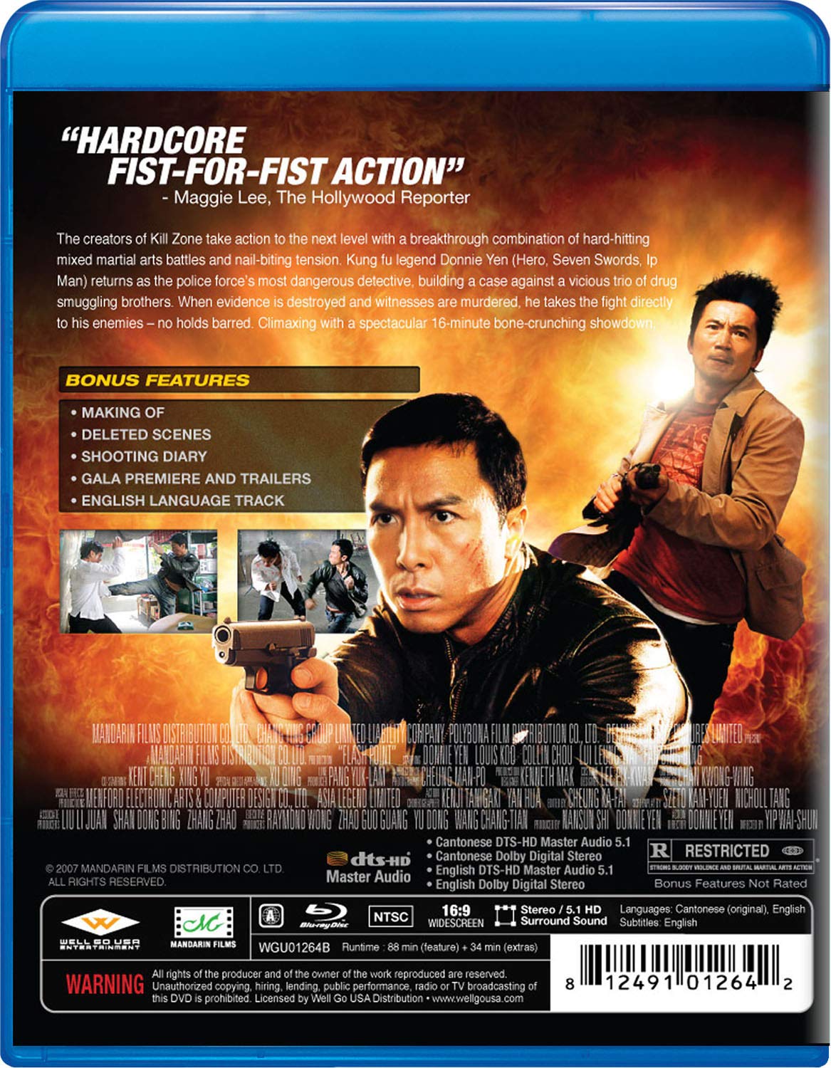 Flash Point (Blu-Ray / DVD Combo) USED