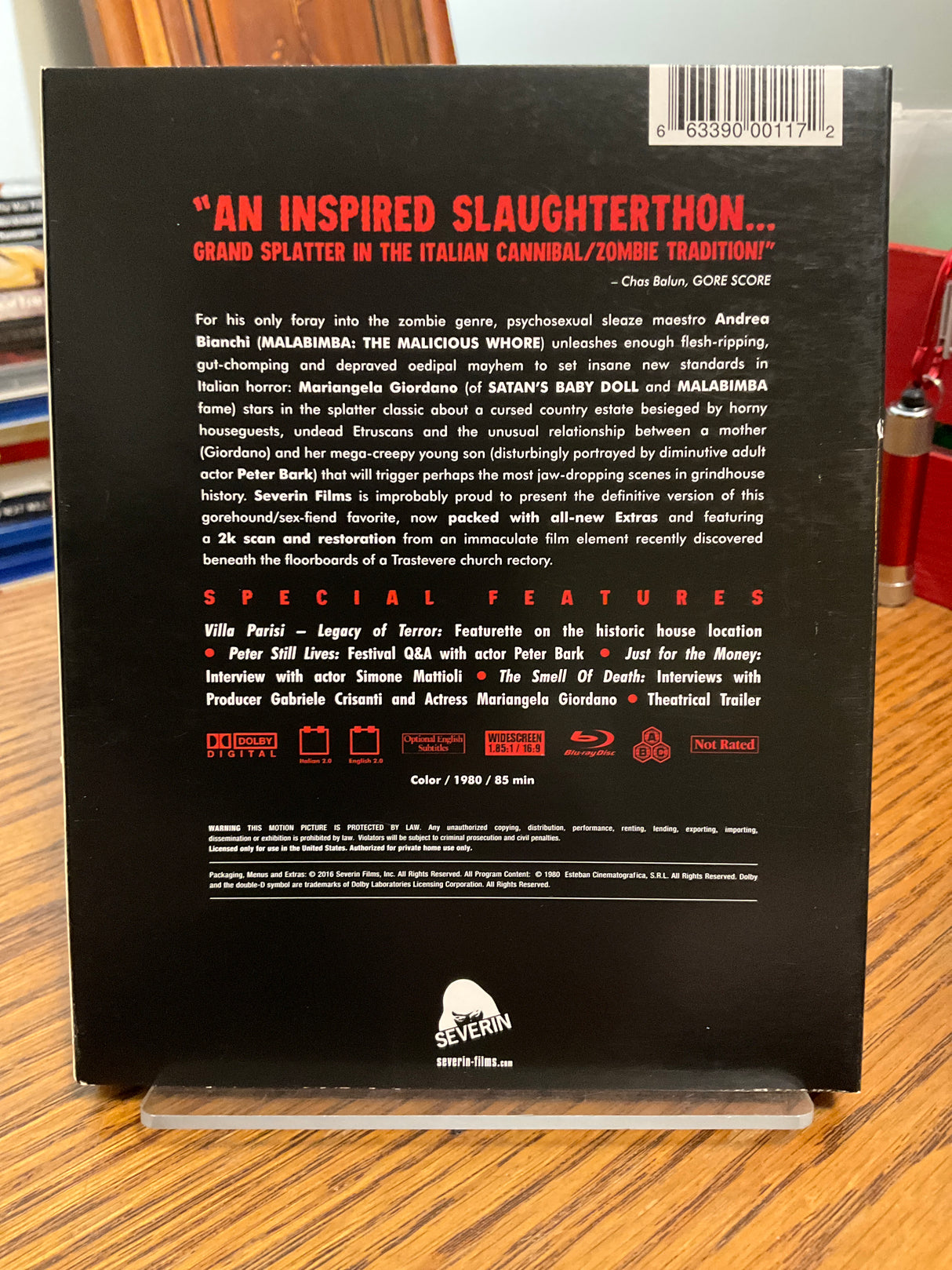 Burial Ground w/SLIP USED