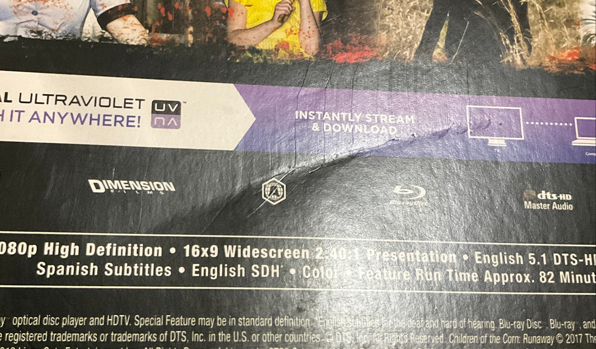 Children Of The Corn: Runaway w/SLIP USED