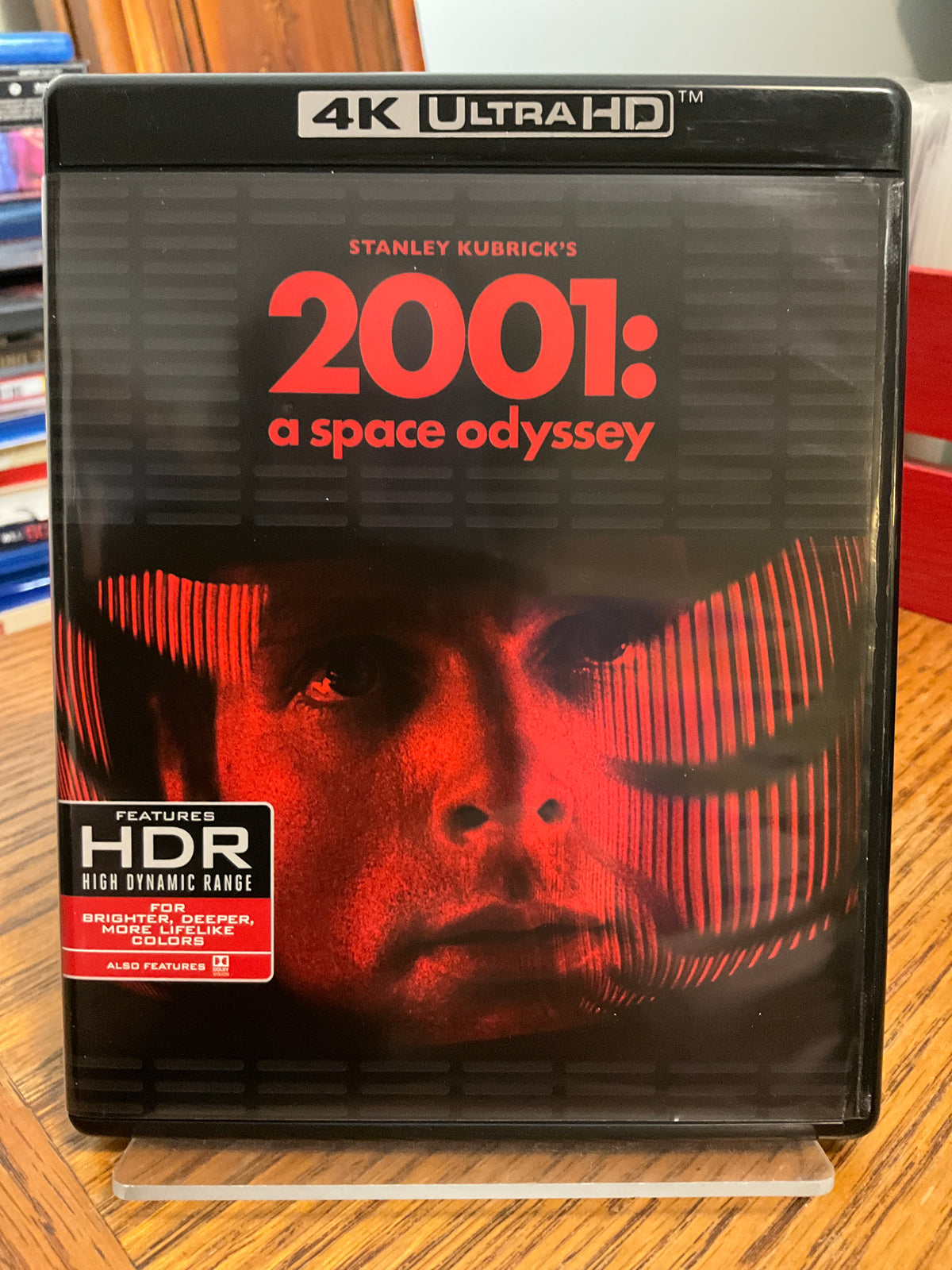 2001: A Space Odyssey (4K UHD) w/HARDCASE AND ARTCARDS USED *SEE NOTE*