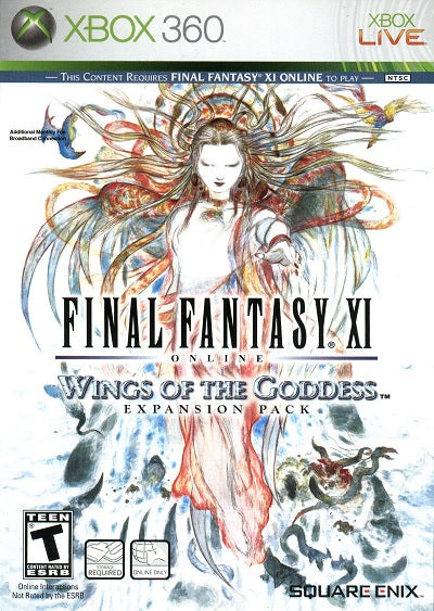 Final Fantasy XI Wings of the Goddess XBOX 360 USED