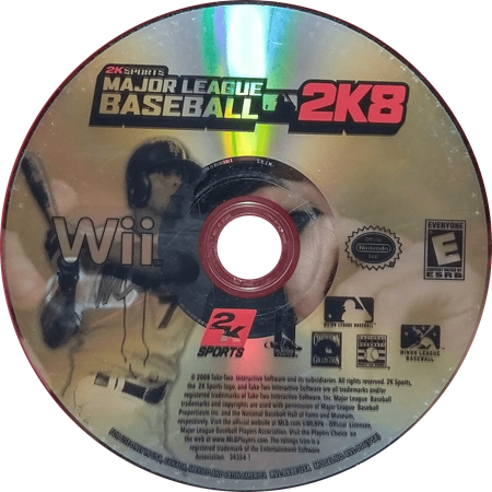 Major League Baseball 2K8 Nintendo Wii LOOSE