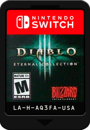 Diablo III Eternal Collection Nintendo Switch LOOSE
