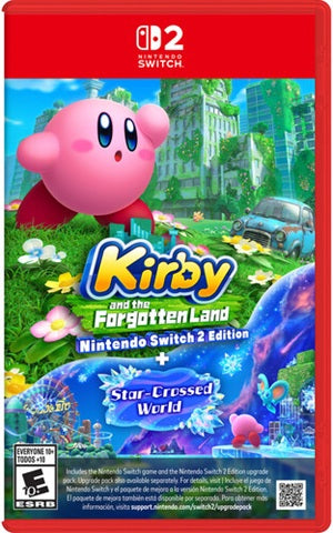 Kirby And The Forgotten Land + Star-Crossed World Nintendo Switch 2 NEW