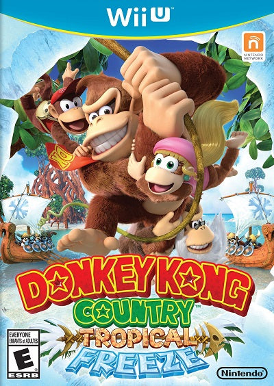 Donkey Kong Country Tropical Freeze Nintendo Wii U USED