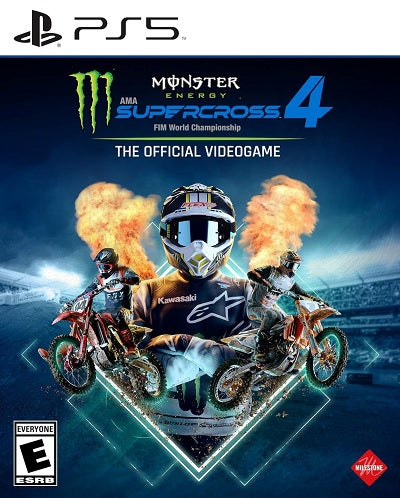 Monster Energy Supercross 4 Playstation 5 USED