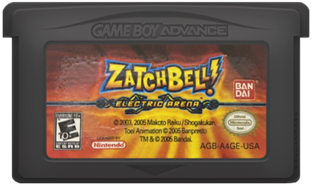Zatch Bell Electric Arena Gameboy Advance LOOSE