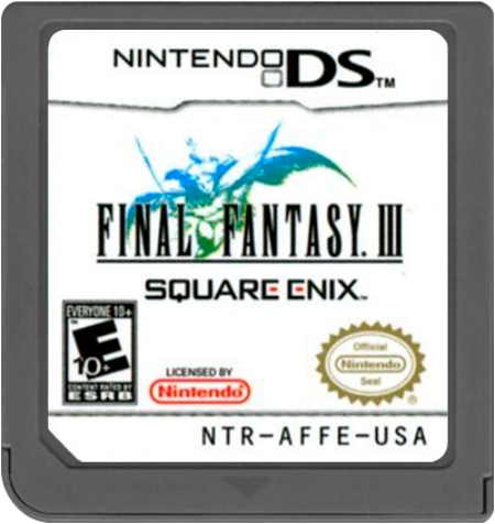 Final Fantasy III Nintendo DS LOOSE