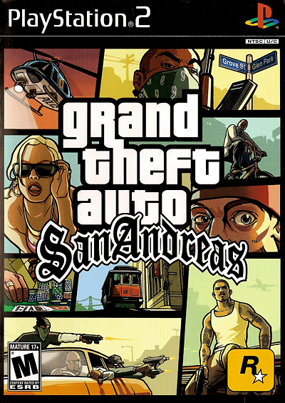 Grand Theft Auto San Andreas Playstation 2 USED