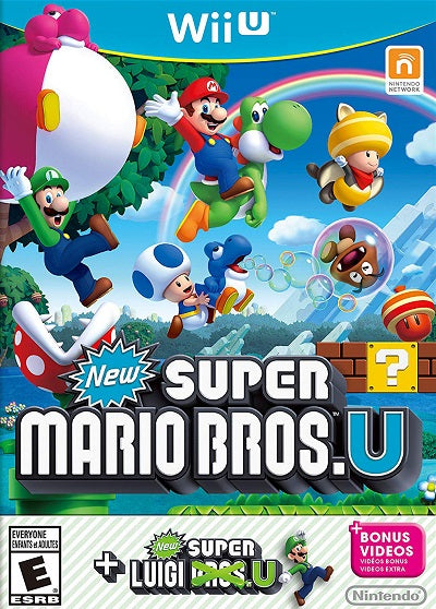 New Super Mario Bros. U + New Super Luigi U Nintendo Wii U USED
