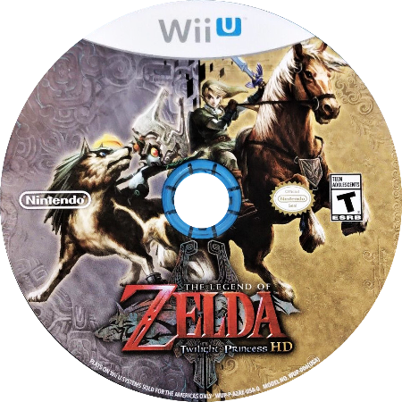 Zelda Twilight Princess HD Nintendo Wii U LOOSE