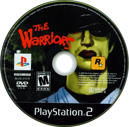 The Warriors Playstation 2 LOOSE