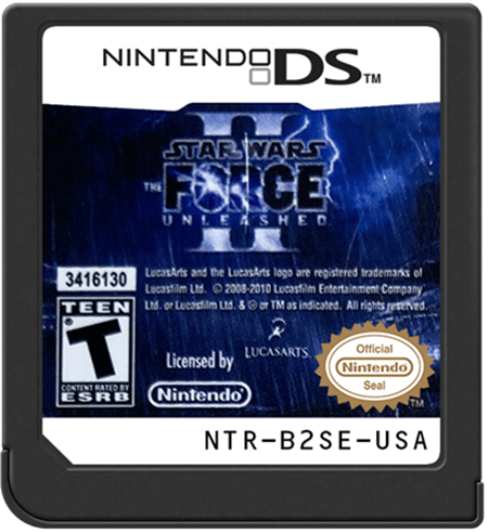 Star Wars: The Force Unleashed II Nintendo DS LOOSE