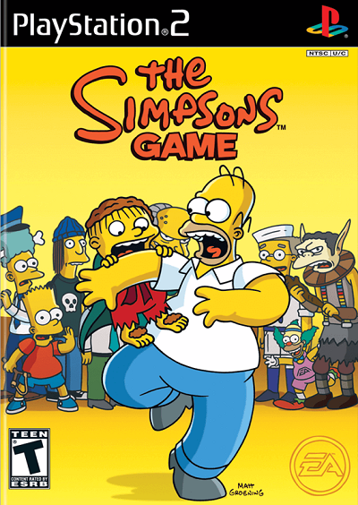 The Simpsons Game Playstation 2 USED
