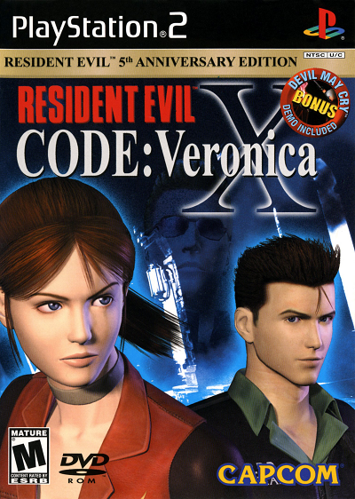 Resident Evil Code Veronica X Playstation 2 USED