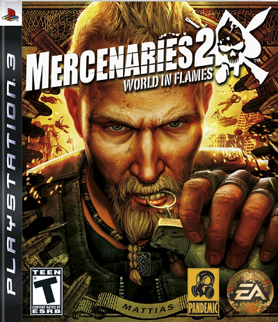 Mercenaries 2 World in Flame Playstation 3 USED