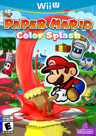 Paper Mario Color Splash Nintendo Wii-U USED