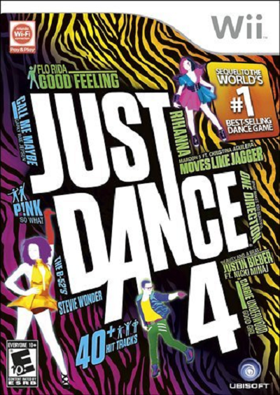 Just Dance 4 Nintendo Wii USED