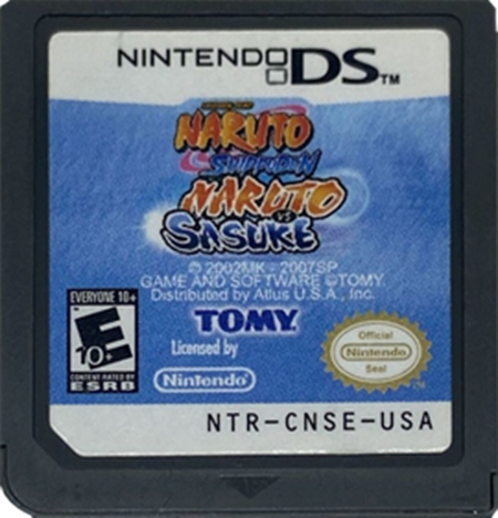 Naruto Shippuden: Naruto vs Sasuke Nintendo DS LOOSE