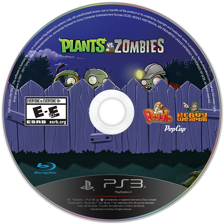 Plants vs. Zombies Playstation 3 LOOSE