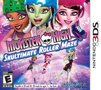 Monster High: Skultimate Roller Maze Nintendo 3DS USED