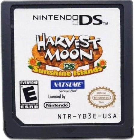 Harvest Moon Sunshine Islands Nintendo DS LOOSE