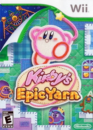 Kirby's Epic Yarn Nintendo Wii USED