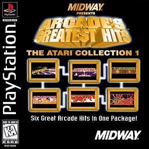 Arcade's Greatest Hits the Atari Collection 1 Playstation 1 USED
