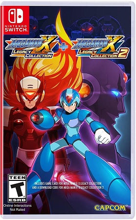 Mega Man X Legacy Collection 1 + 2 Nintendo Switch NEW