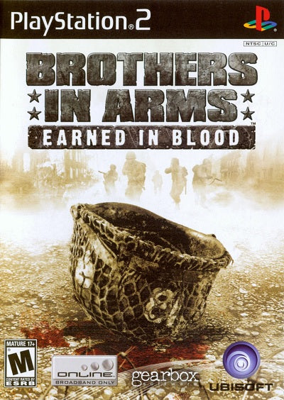 Brothers in Arms Earned in Blood Playstation 2 USED