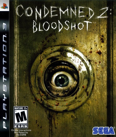 Condemned 2 Bloodshot Playstation 3 USED