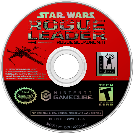 Star Wars Rogue Leader Nintendo Gamecube LOOSE