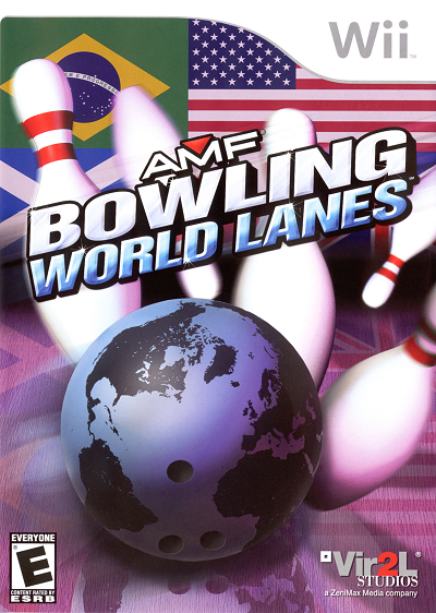 AMF Bowling World Lanes Nintendo Wii USED