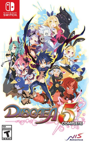 Disgaea 5 Complete Nintendo Switch USED