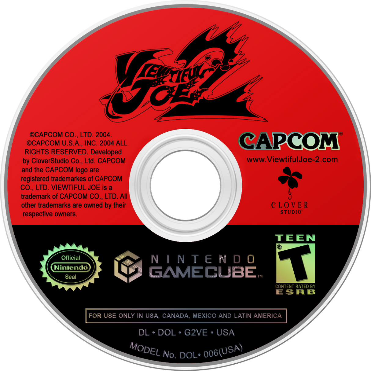 Viewtiful Joe 2 Nintendo Gamecube LOOSE