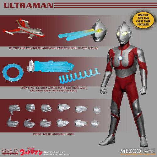 Mezco ONE:12 Collective - Ultraman Collectible Figure NEW
