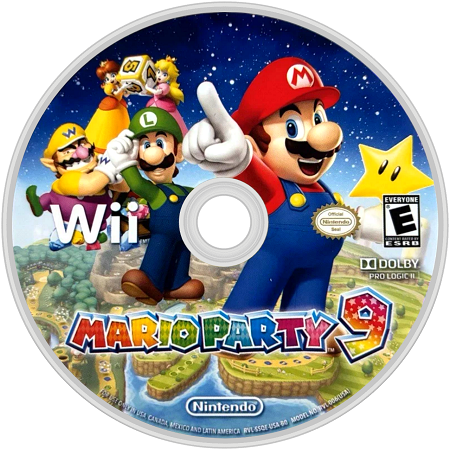 Mario Party 9 Nintendo Wii LOOSE