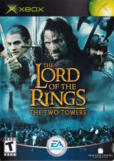 Lord of the Rings Two Towers XBOX Original USED