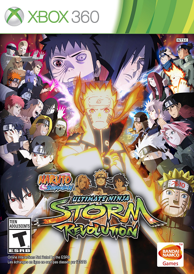Naruto Shippuden Ultimate Ninja Storm Revolution XBOX 360 USED
