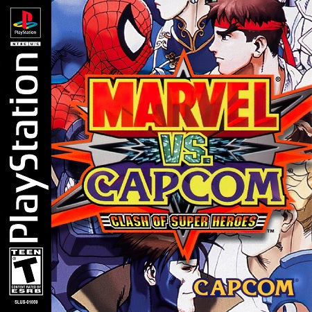 Marvel vs. Capcom Playstation 1 USED